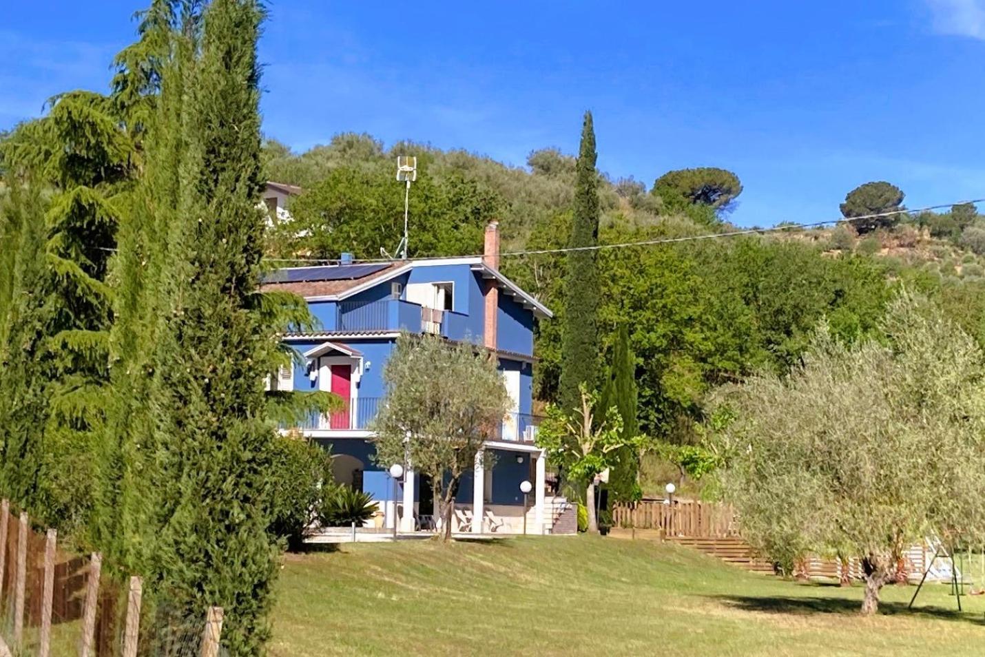 La Casa Blu Apartment Mirabella Imbaccari Bagian luar foto