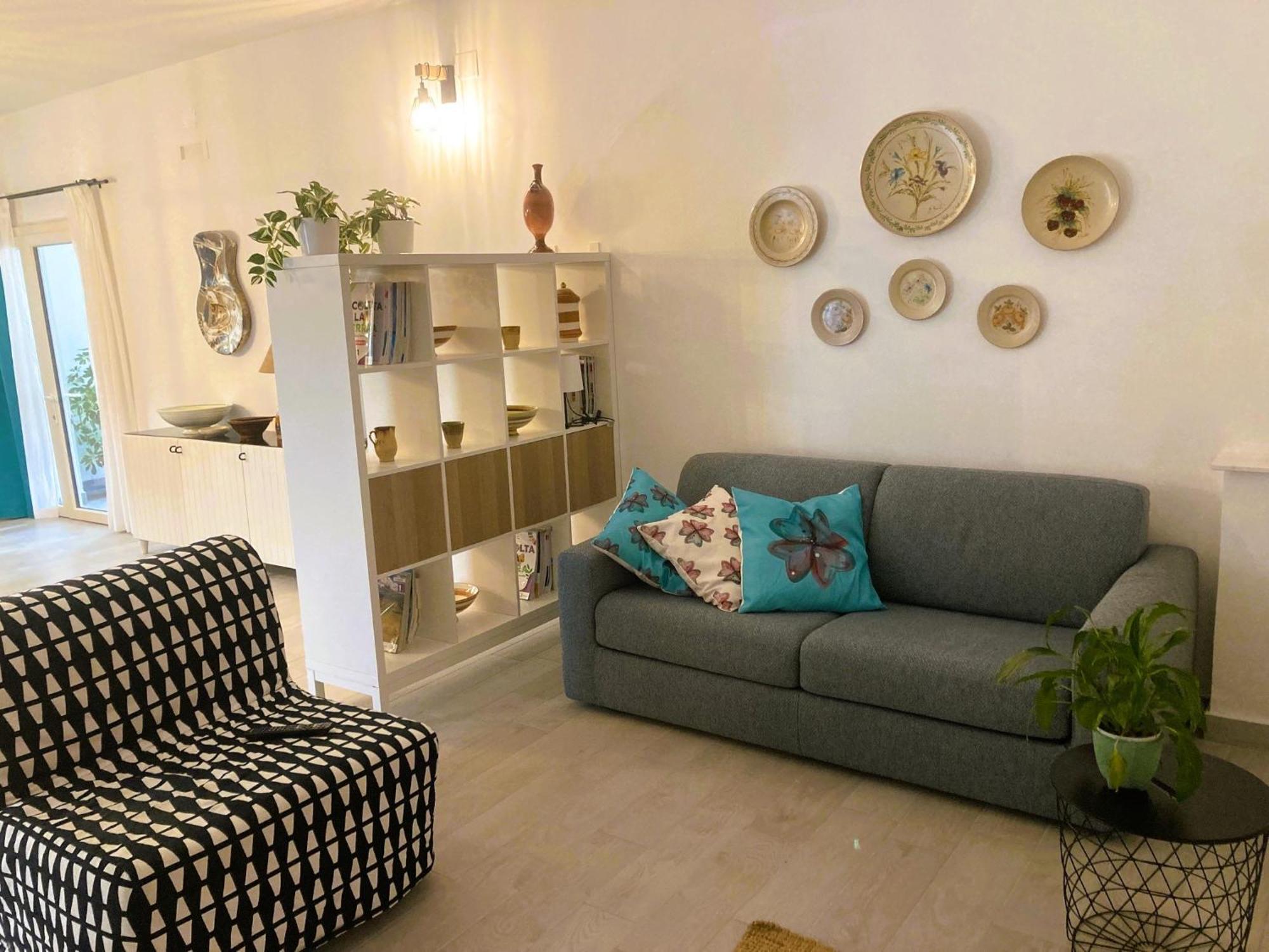 La Casa Blu Apartment Mirabella Imbaccari Bagian luar foto